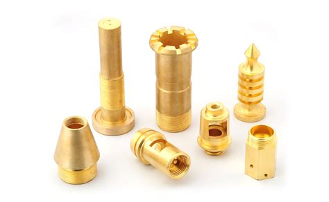 cnc brass machined part factory|High.